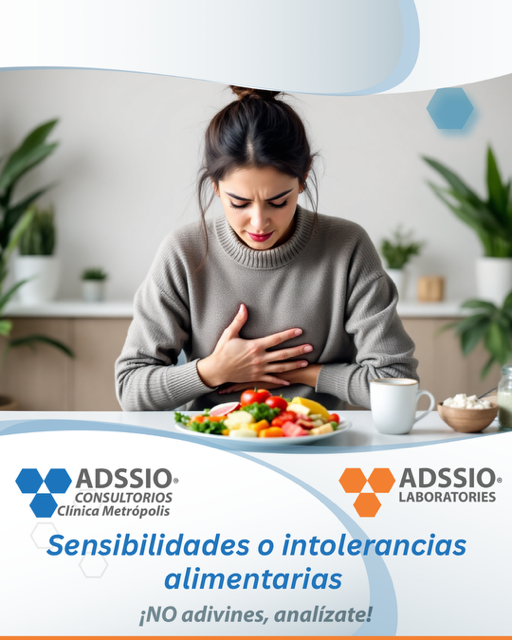 Prueba de sensibilidades alimentarias IgG
